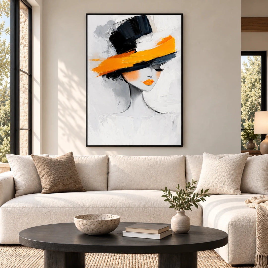 PP2111 black frame in a styled home interior, approved medium scene