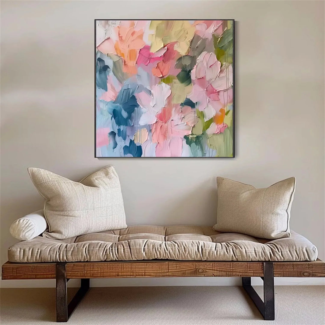 Pastel Abstract Textured Painting MT