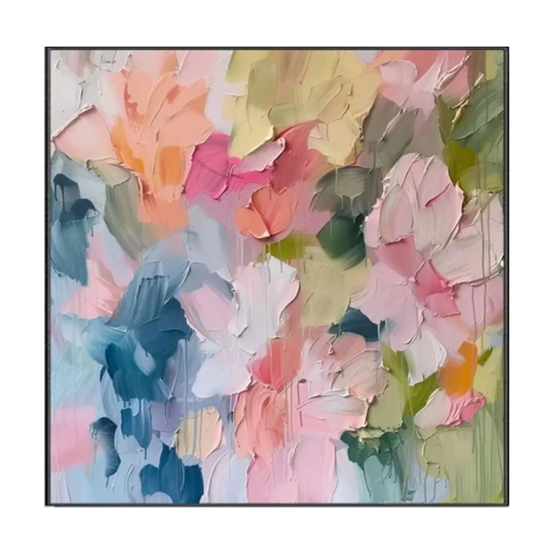 Pastel Abstract Textured Painting MT