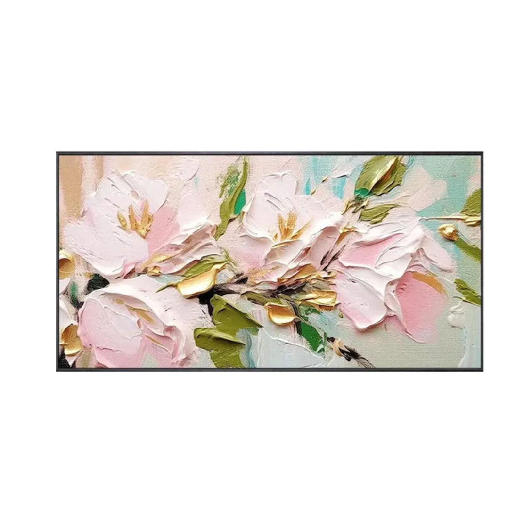 Pastel Floral Abstract Painting MT#2618