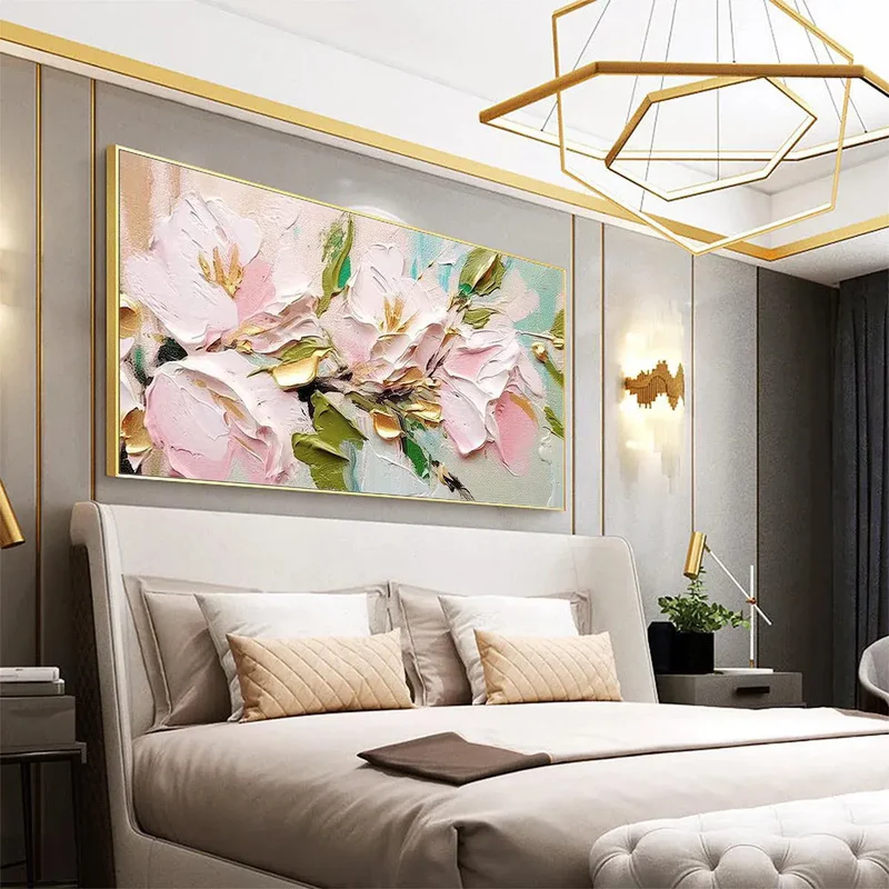 Pastel Floral Abstract Painting MT#2618