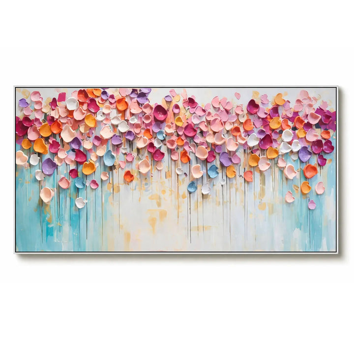 Pastel Floral Abstract Painting TA