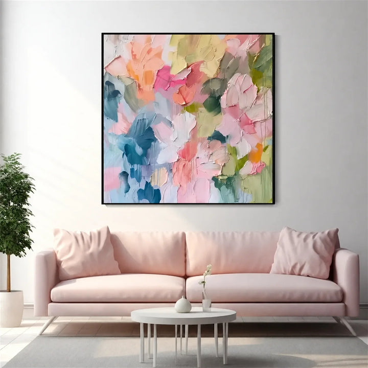 Pastel Abstract Textured Painting MT
