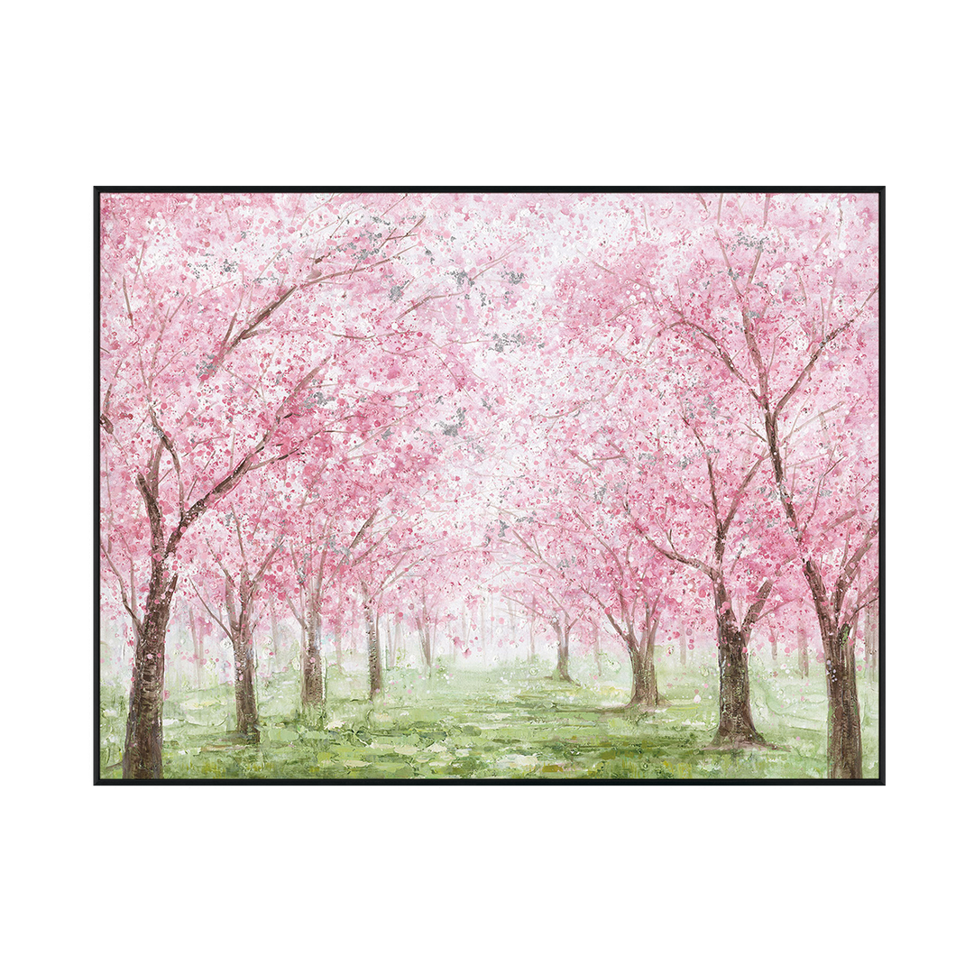 Pink Blossom Forest Painting MT#2636