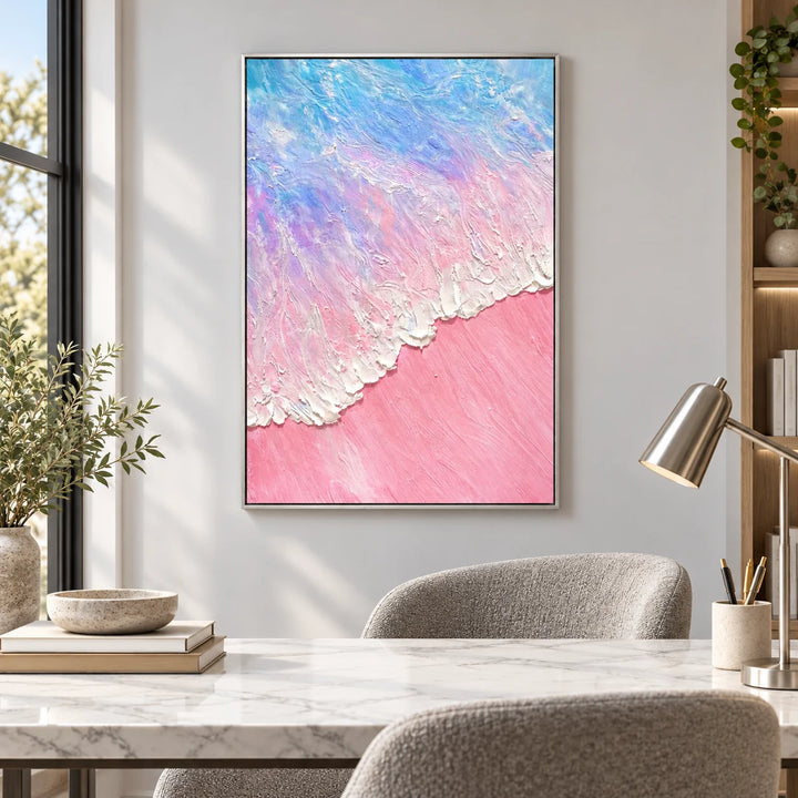 SP2104 silver frame in a styled home interior, approved medium scene