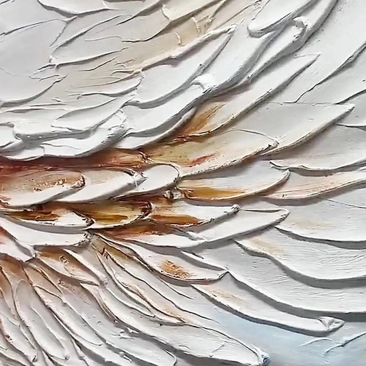 Silent Grace - Angel Wing Wall Art Painting AA