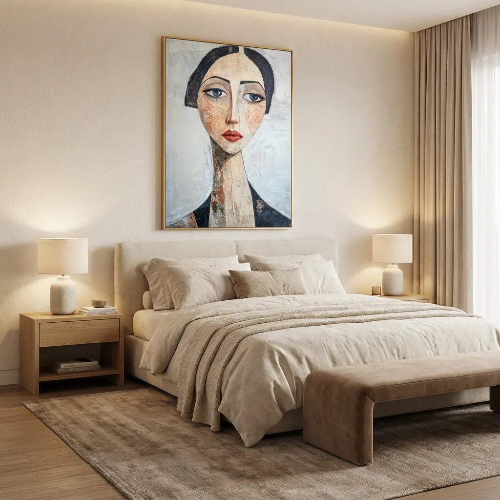Silent Grace Portrait Painting AA