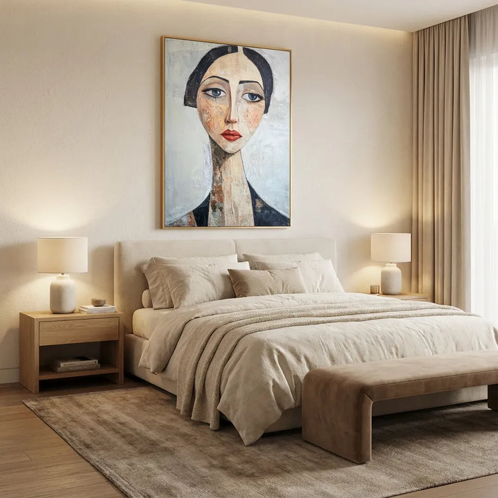 Silent Grace Portrait Painting AA