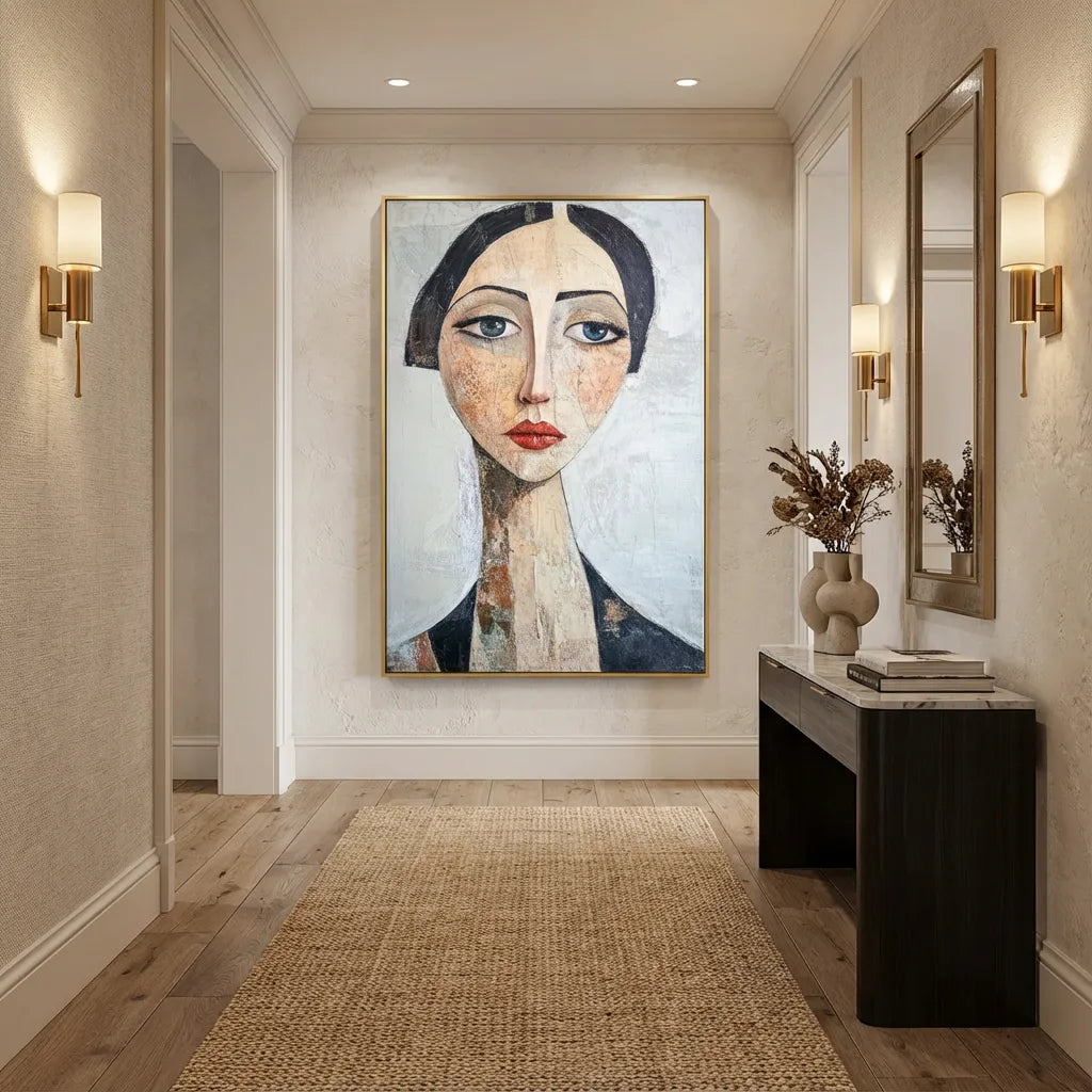 Silent Grace Portrait Painting AA