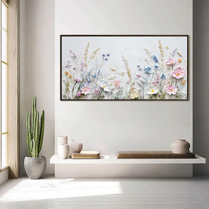 Soft Pastel Floral Painting MT