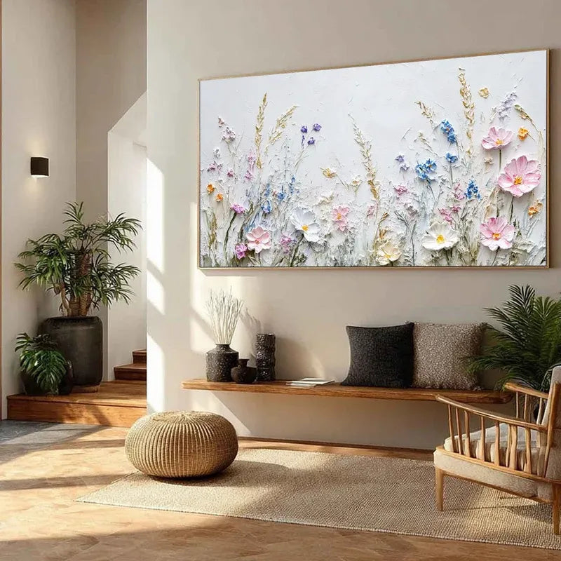Soft Pastel Floral Painting MT