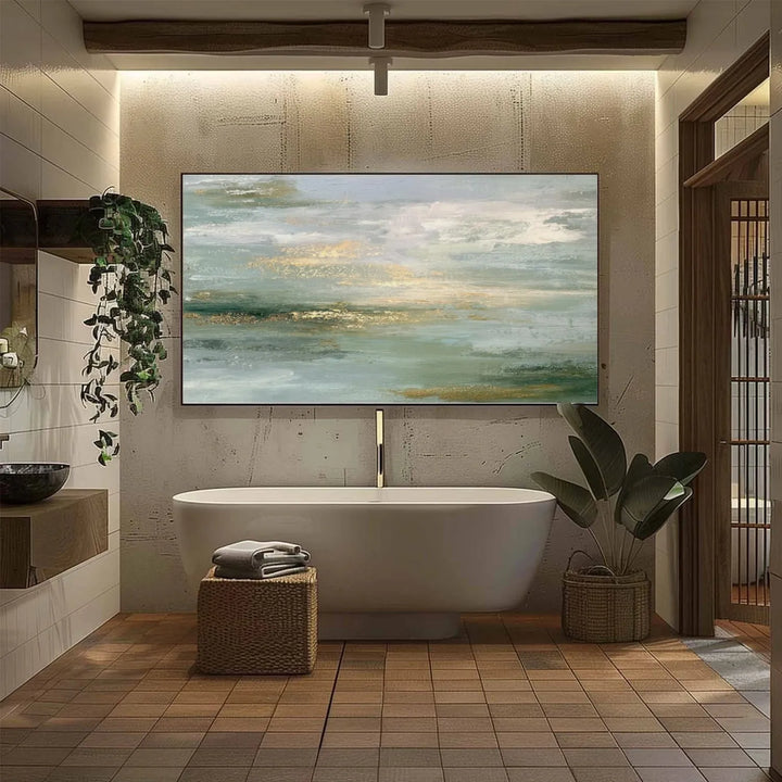 Soft Abstract Landscape Painting MT
