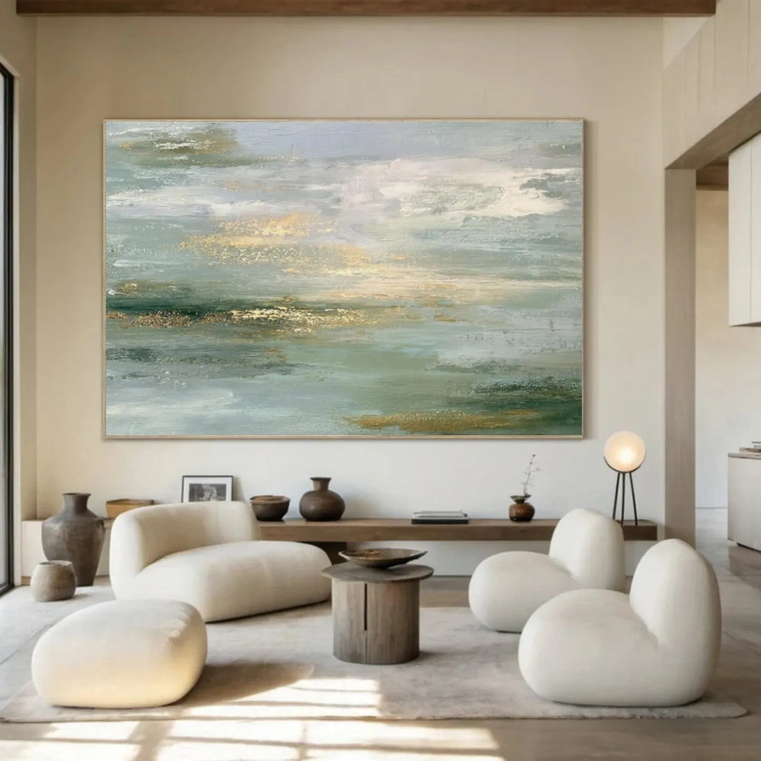 Soft Abstract Landscape Painting MT