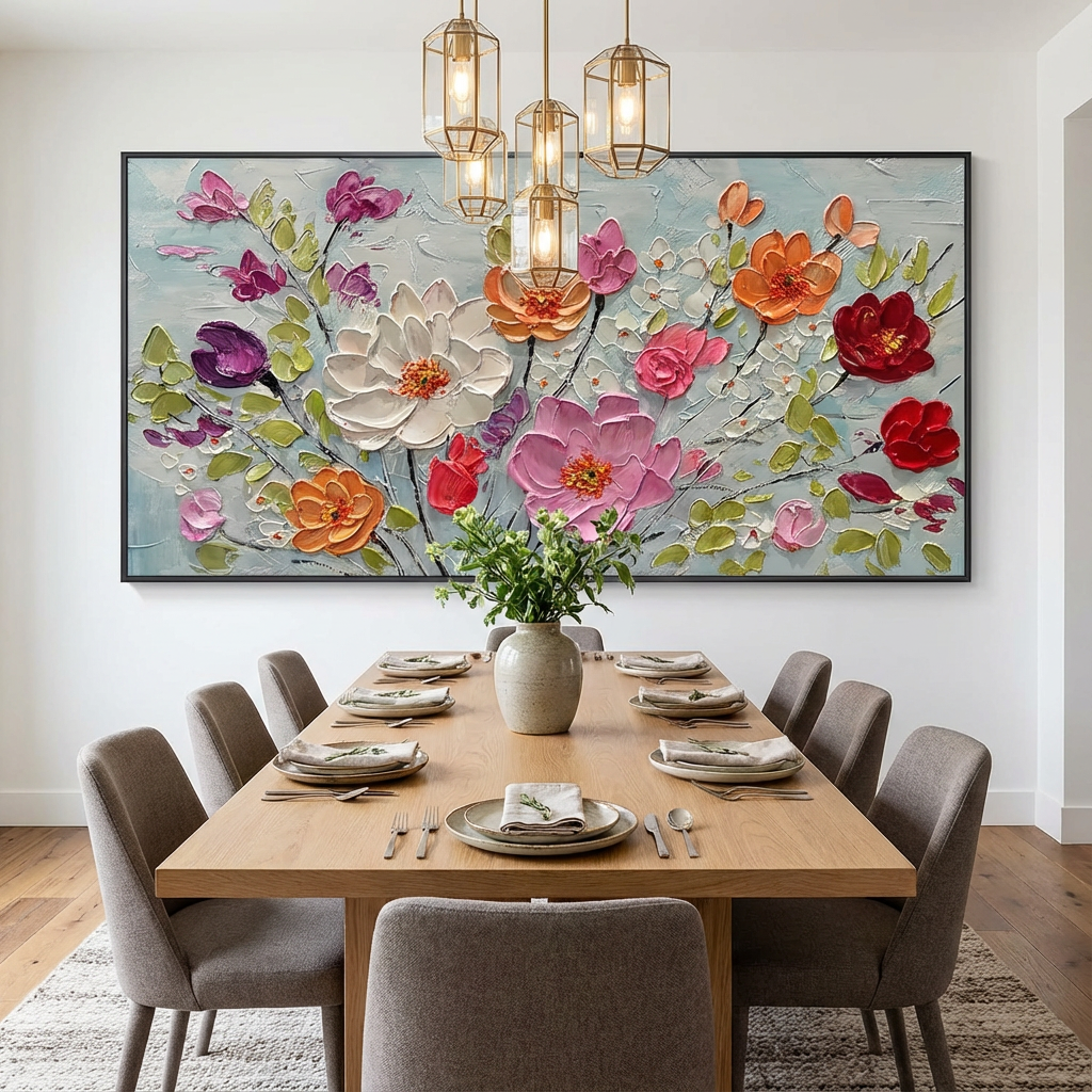 Spring Harmony Floral Painting AA#2315