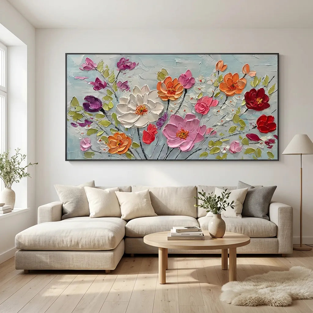 Spring Harmony Floral Painting AA