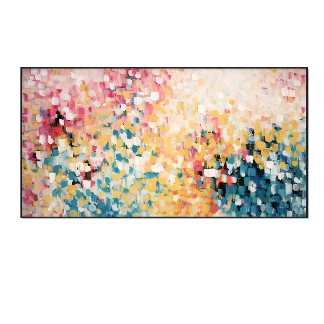Sunlit Mosaic Abstract Painting AA