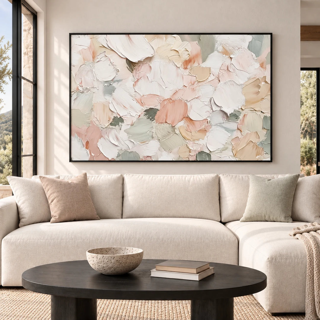 TA030506 black frame in a styled home interior, approved medium scene