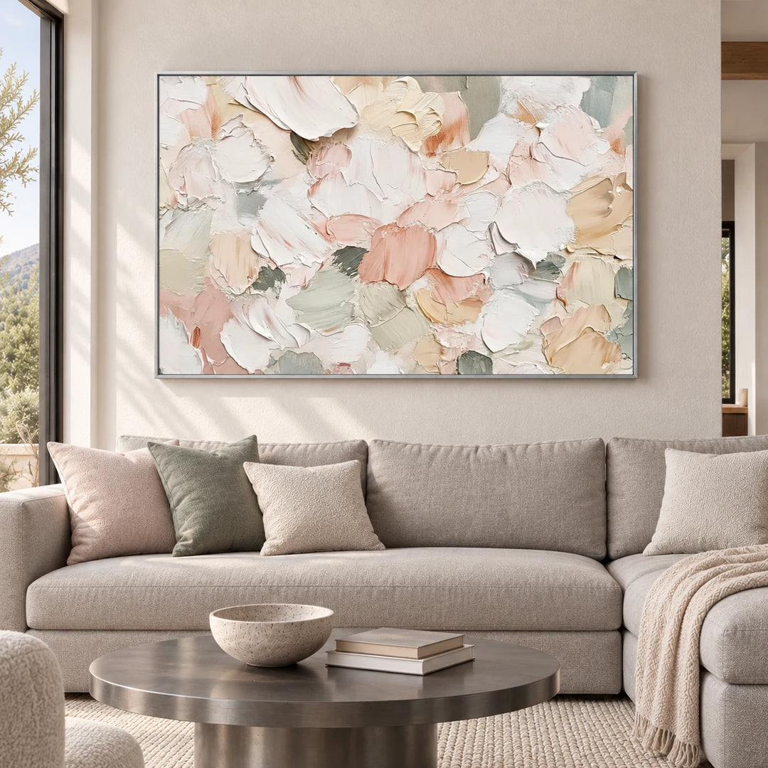 TA030506 silver frame in a styled home interior, approved medium scene