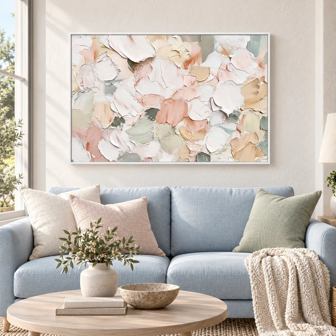 TA030506 white frame in a styled home interior, approved medium scene