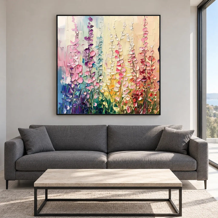 TA030511 Black Frame in a distinct furnished home, medium view