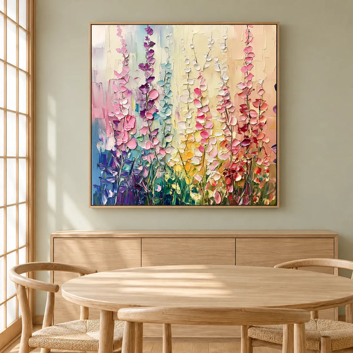 TA030511 Wood Frame in a distinct furnished home, medium view