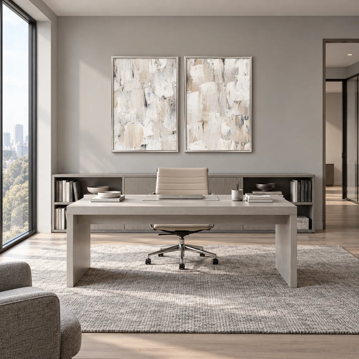 TA1219 silver frame in a complete home interior scene