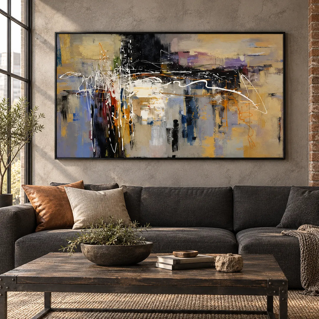 TA2901 black frame in a styled home interior, approved medium scene