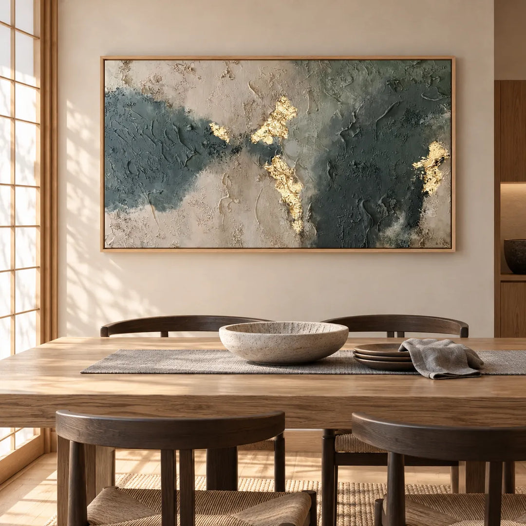 TA2903 wood frame in a styled home interior, approved medium scene