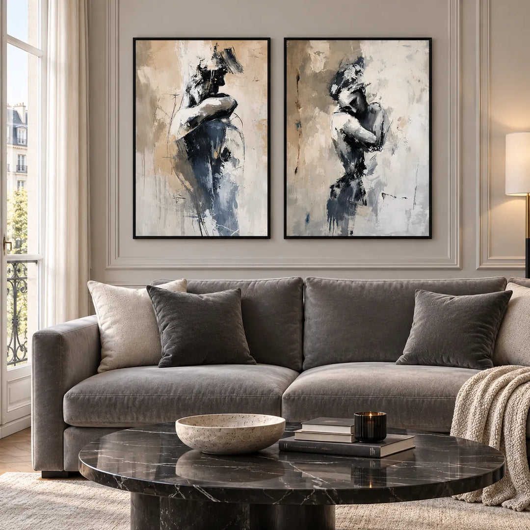 TA2905 black frame in a styled home interior, approved medium scene