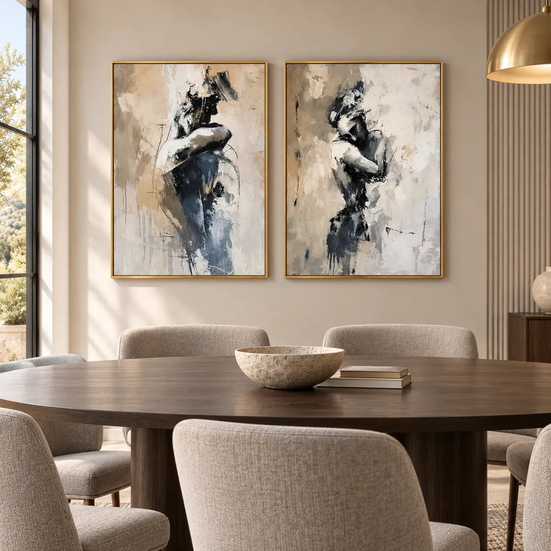 TA2905 gold frame in a styled home interior, approved medium scene