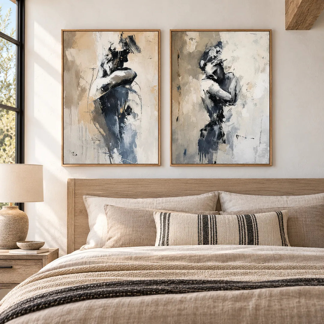 TA2905 wood frame in a styled home interior, approved medium scene