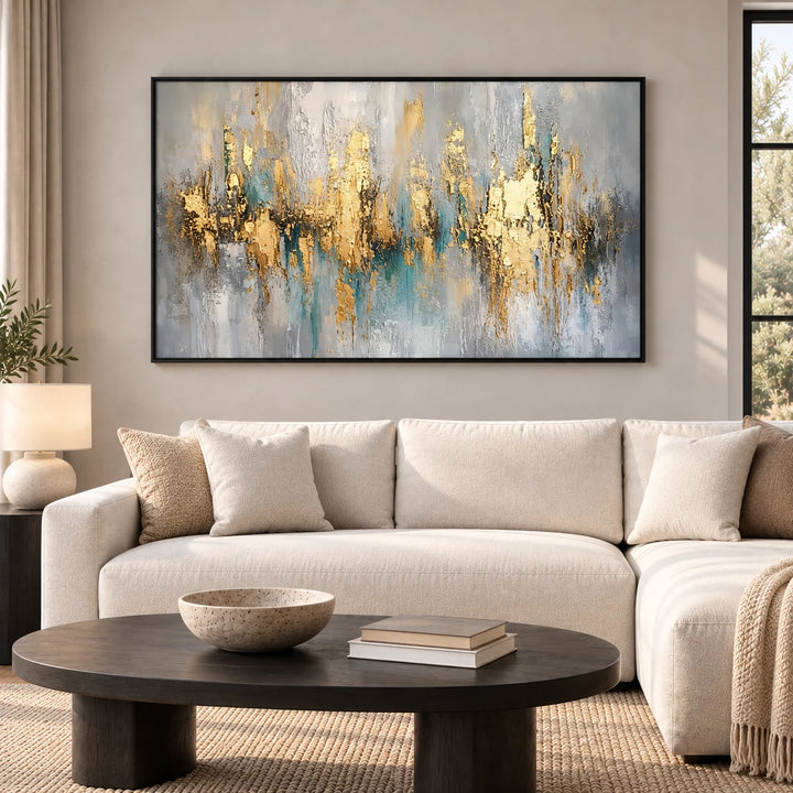 TA2908 black frame in a styled home interior, approved medium scene