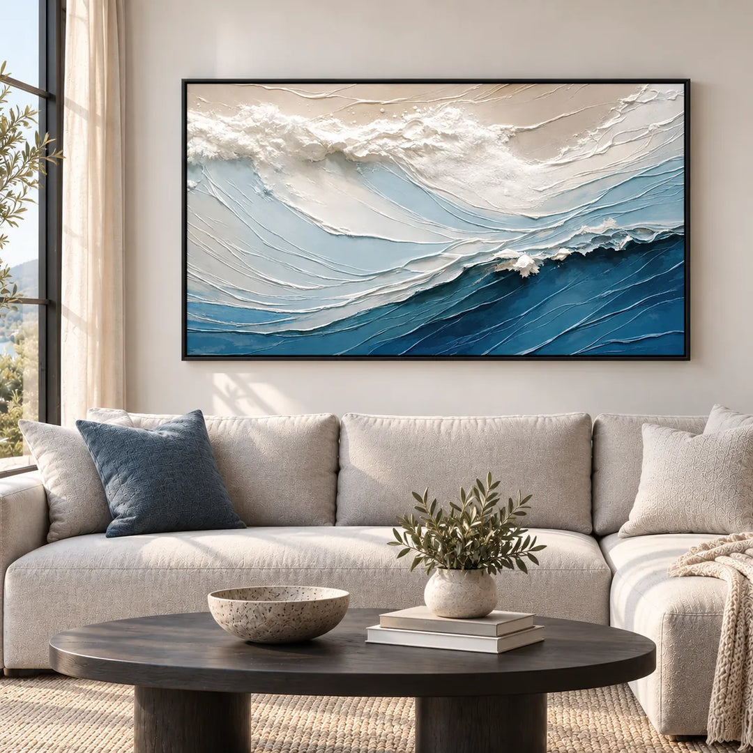 TA2912 black frame in a styled home interior, approved medium scene