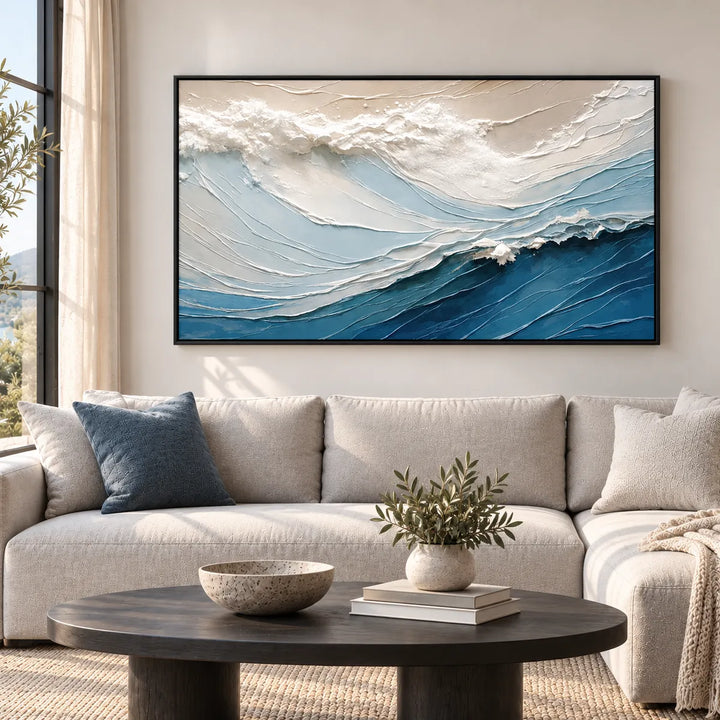 TA2912 black frame in a styled home interior, approved medium scene