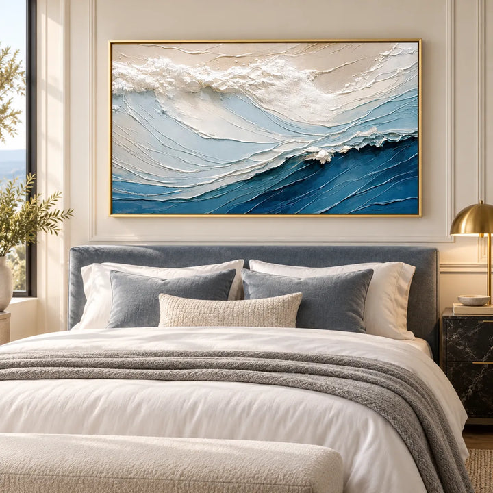 TA2912 gold frame in a styled home interior, approved medium scene