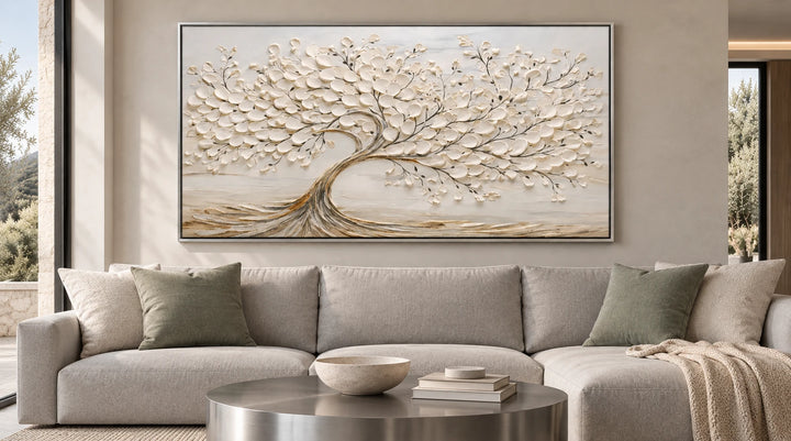 TA2915 silver frame in approved medium interior scene