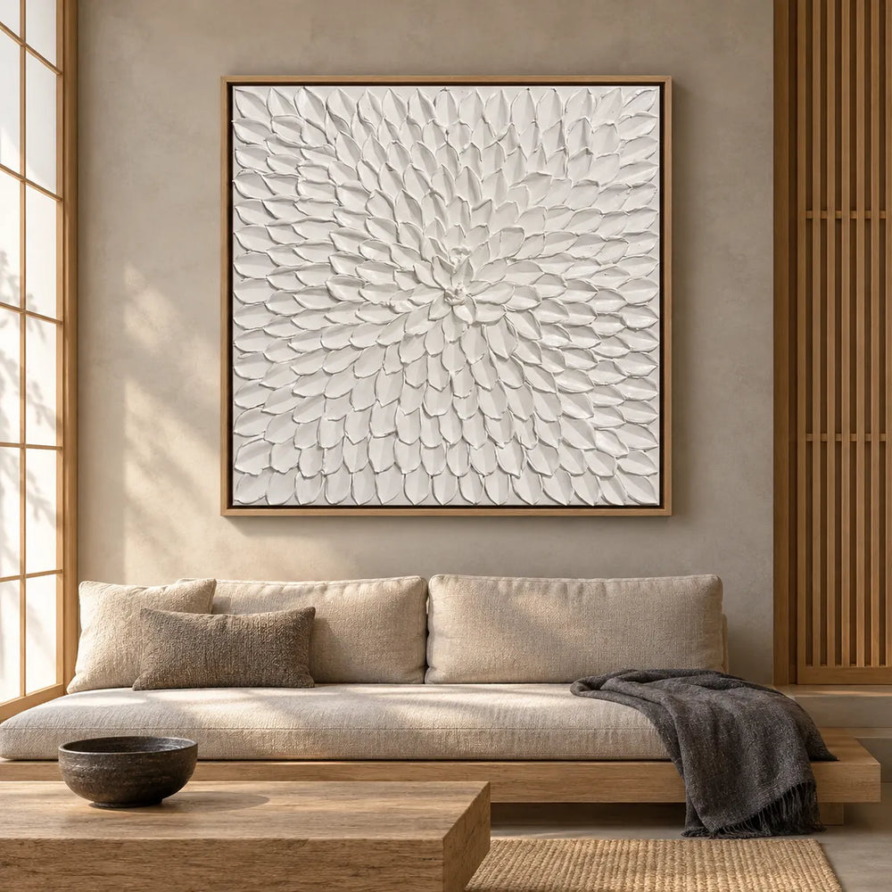 TA2925 wood frame in a distinct closer medium home interior