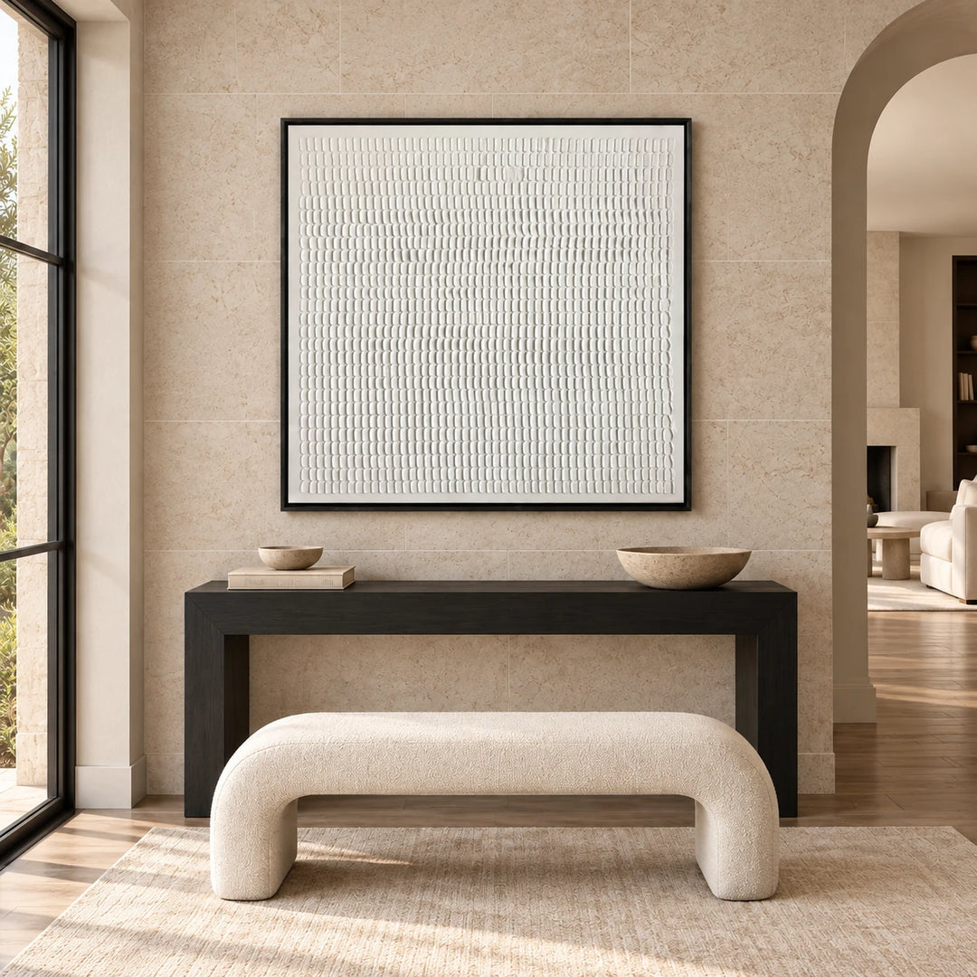TA2926 black frame in a closer medium home interior scene
