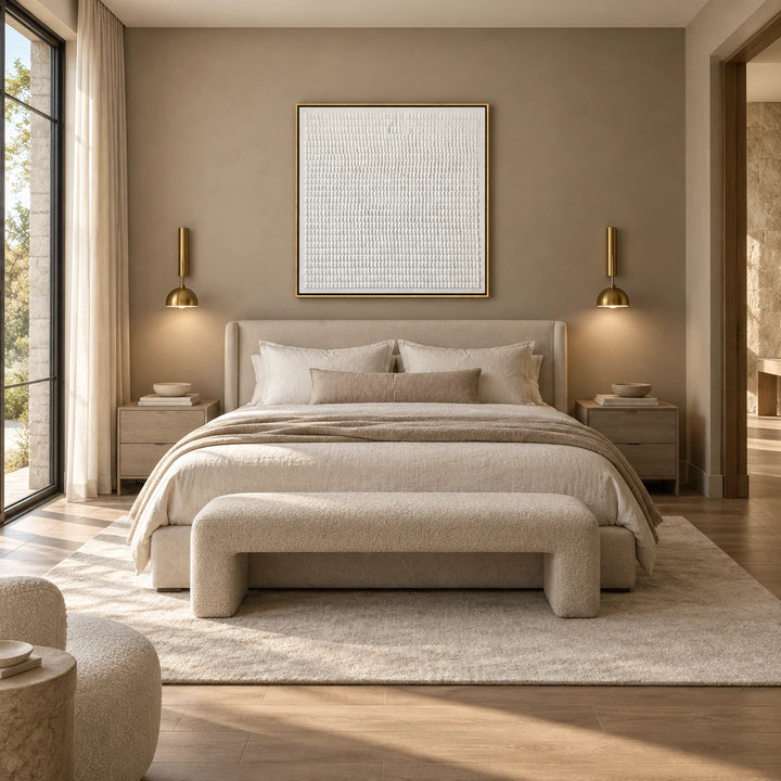 TA2926 gold frame in a complete home interior scene