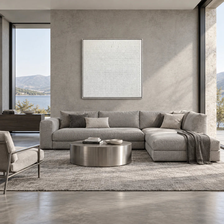 TA2926 silver frame in a complete home interior scene