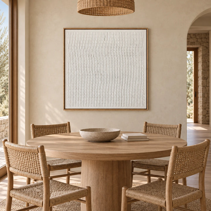 TA2926 wood frame in a closer medium home interior scene