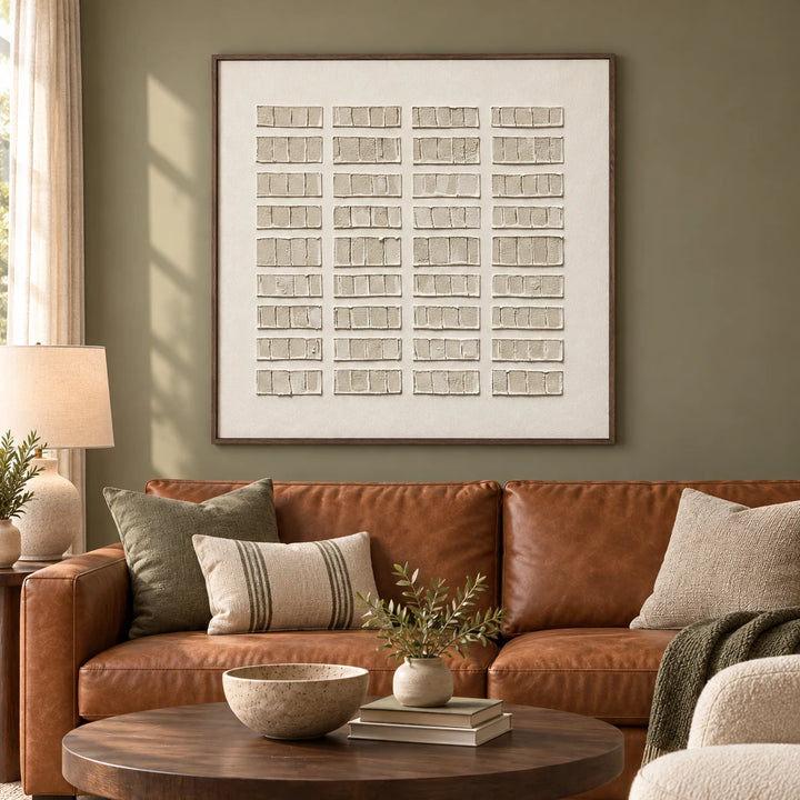 TA2928 dark wood frame, approved medium interior scene