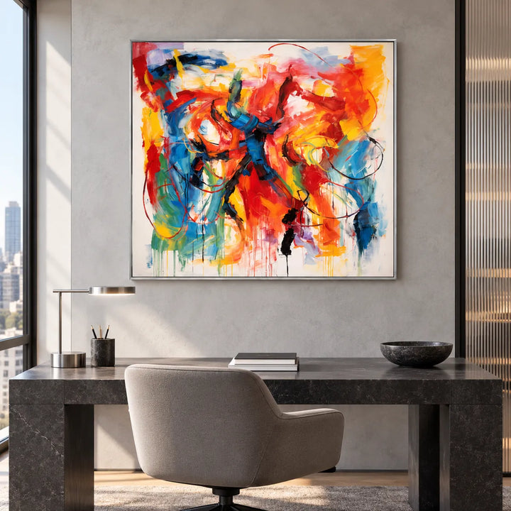 TA2932 silver frame in a styled home interior, approved medium scene