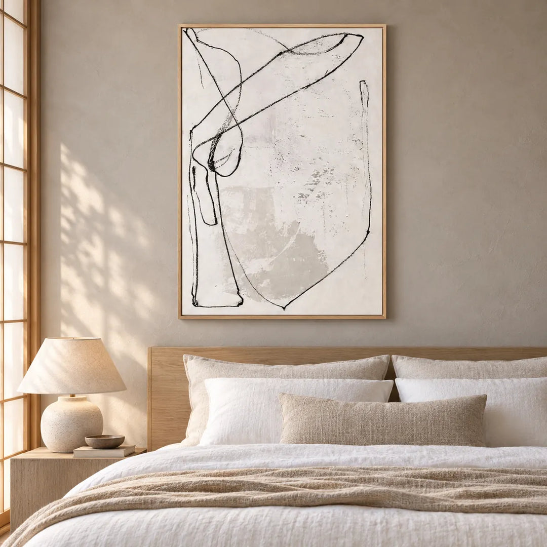 TA2937 wood frame in a styled home interior, approved medium scene
