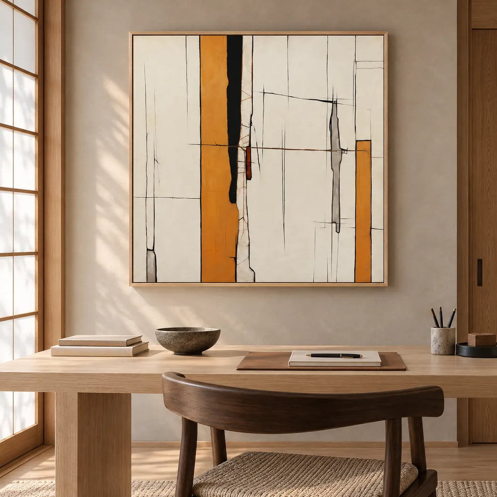 TA2940 wood frame in a styled home interior, approved medium scene