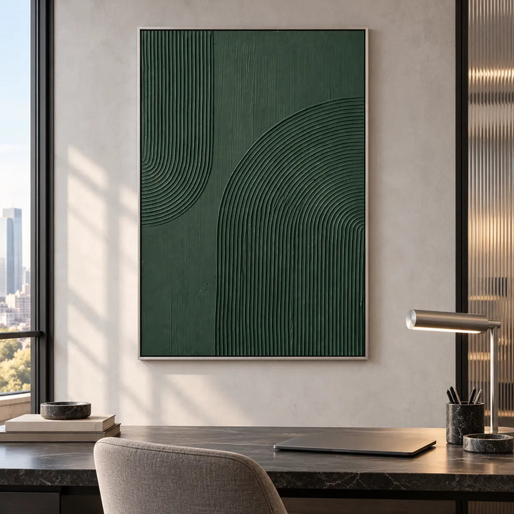 TA2945 silver frame in a styled home interior, approved medium scene