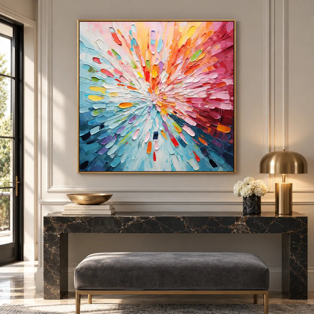 TA2947 gold frame in a styled home interior, approved medium scene