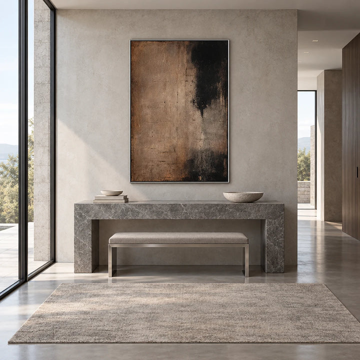 TA2949 silver frame in a complete home interior scene