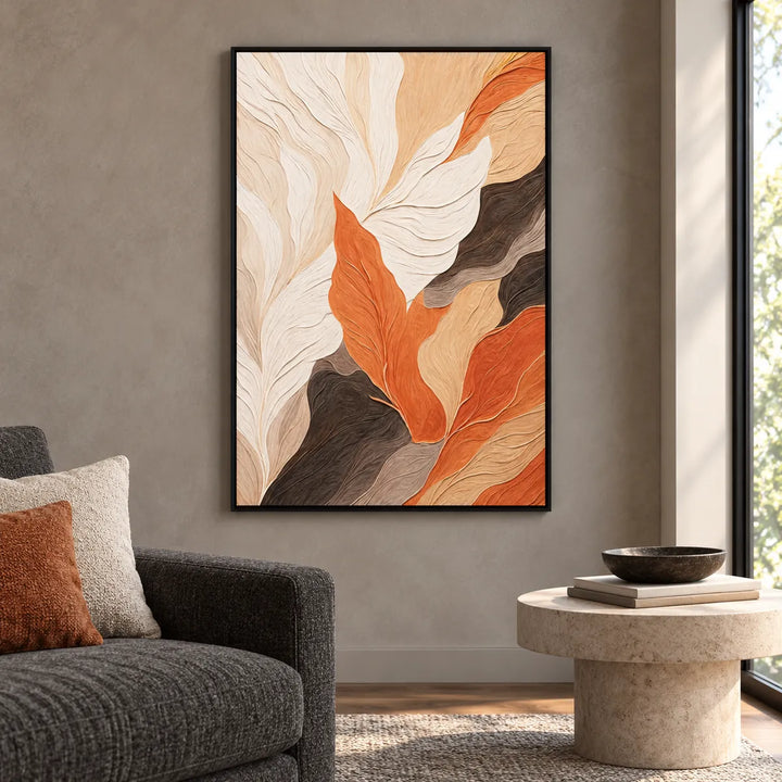 TA3002 black frame in a distinct closer medium home interior