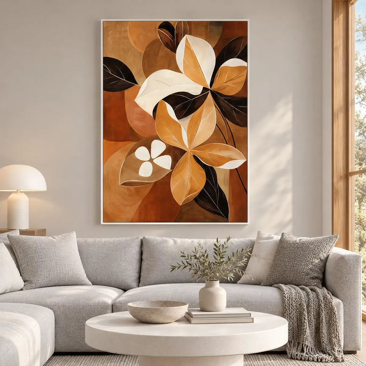 TA3003 white frame in a styled home interior, approved medium scene
